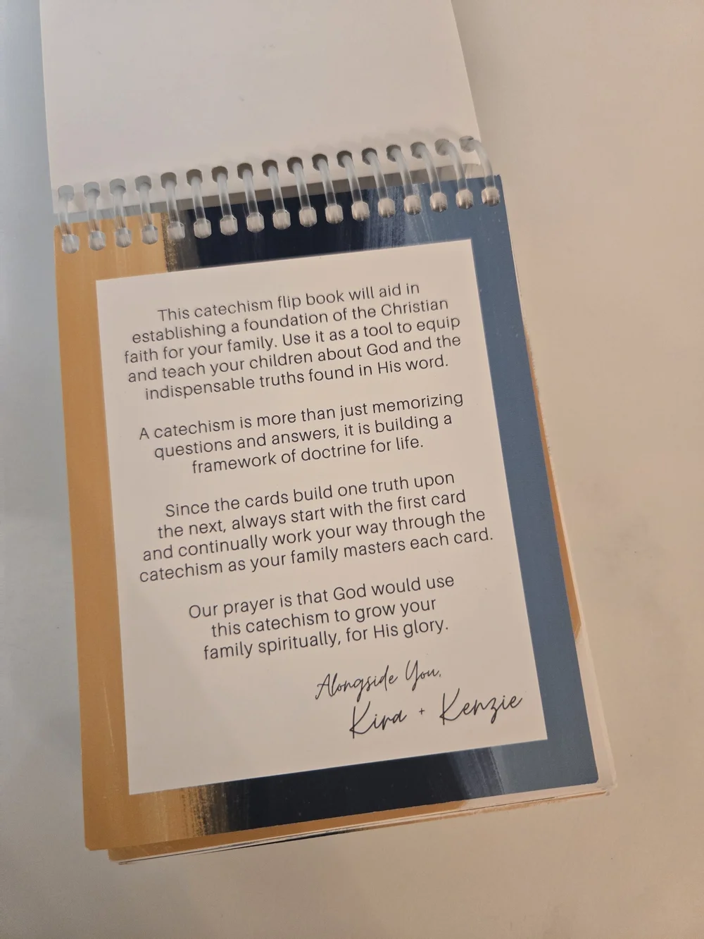 The Basics Catechism Flip Book By Alongside Them